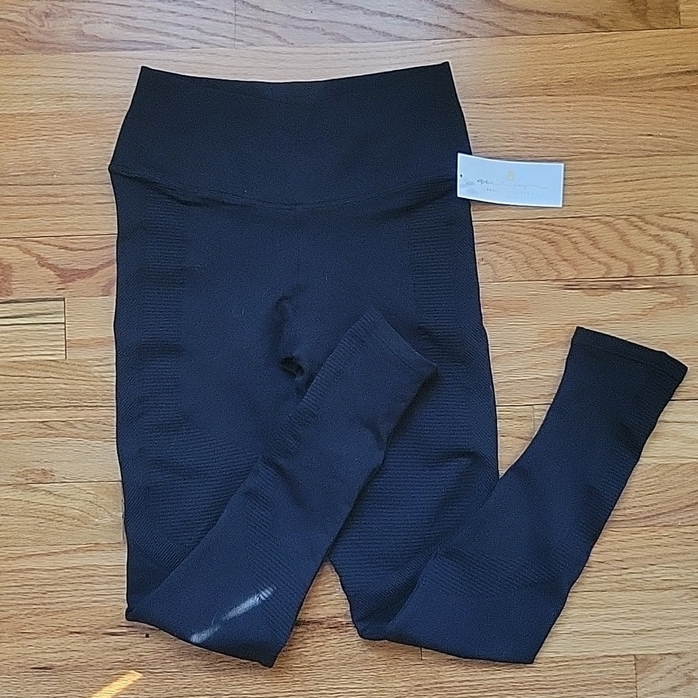 Spiritual Gangster Seamless Compression Leggings Women’s XS/S Ribbed Athleisure